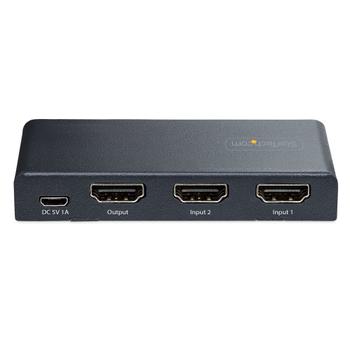 STARTECH 2-PORT 8K HDMI SWITCH - 8K 60HZ HDMI 2.1 AUTO SWITCHER PERP (2PORT-HDMI-SWITCH-8K)
