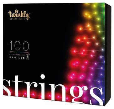 TWINKLY Strings Christmas 100 LED RGB  (TWS100STP-BEU)
