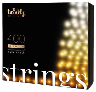 TWINKLY Strings Gold Edi. 400 LED AWW (TWS400GOP-BEU)