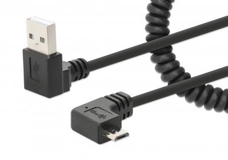 MANHATTAN Usb-A To Micro-Usb Cable, 1M,  (356237)