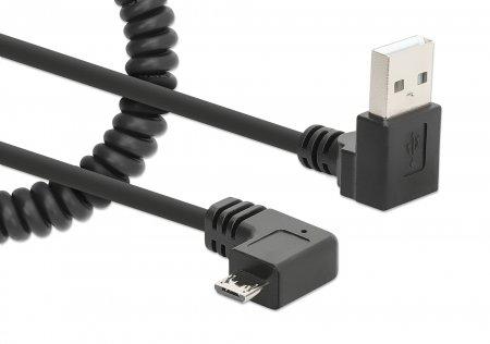 MANHATTAN Usb-A To Micro-Usb Cable, 1M,  (356237)