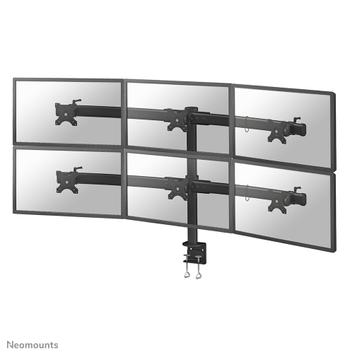 Neomounts by Newstar NEOMOUNTS FPMA-D700D6 Desk Mount Clamp for flatscreens 6x19-27in 50kg VESA 75x75/ 100x100mm tilt swivel rotatable 2 pivot (FPMA-D700D6)