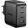 Ugreen USB-A+3xUSB-C 65W  GaN Tech Fast Wall Charger EU Black