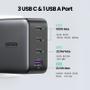 UGREEN USB-A+3xUSB-C 100W GaN Tech Fast Wall Charger EU Black (40747)