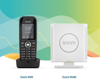 SNOM M430 DECT telephone  (4589)