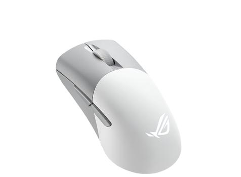 ASUS ROG KERIS Wireless AimPoint Moonlight White Gaming Mouse (90MP02V0-BMUA10)