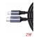 UGREEN Lightning to Type-C Cable 2m black