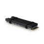AXAGON CLR-M2L6 passiver M.2-SSD-Kühlkörper - 2280, 6 mm Höhe, Aluminium, schwarz