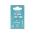 DELTACO Ultimate Lithium batterie, 3V, CR1616 button cell, 1-pack