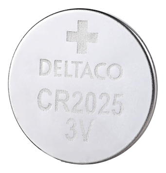 Deltaco Ultimate batteri - 10 x CR2025 - Li (en pakke 10)