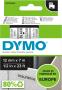 DYMO teksttape D1 45010 12mm Sort/Klar
