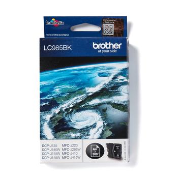 BROTHER Black Ink Cartridge 9ml - LC985BK (LC-985BK)