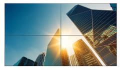 PHILIPS Signage Solutions X-Line 55 Inch 1920 x 1080 Pixels Full HD HDMI DVI VGA Videowall