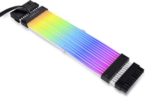 LIAN-LI Strimer plus V2 24-pin RGB motherboard-cable Svært tilpassbare adresserbare RGB skjøteledninger. (Strimer plus V2 24 pins)