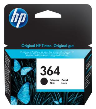 HP 364 svart original blekkpatron (CB316EE#301)