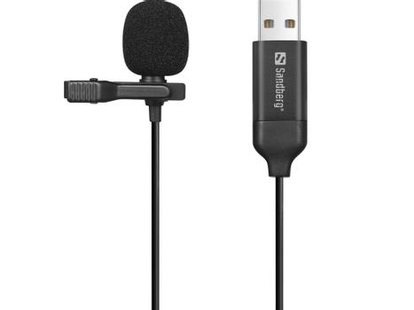 SANDBERG Streamer USB Clip Microphone (126-40)