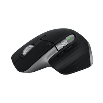 Logitech MX Master 3S for Mac - mus - Bluetooth,  2.4 GHz - romgrå (910-006571)