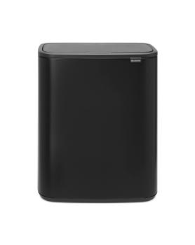 BRABANTIA BO vippelågsspand 60L Matt Black (223020)
