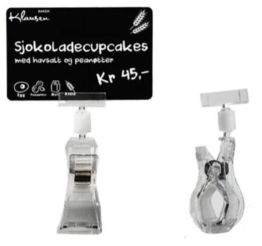 CAPTURE Kortholder med klype C4 (B0051)