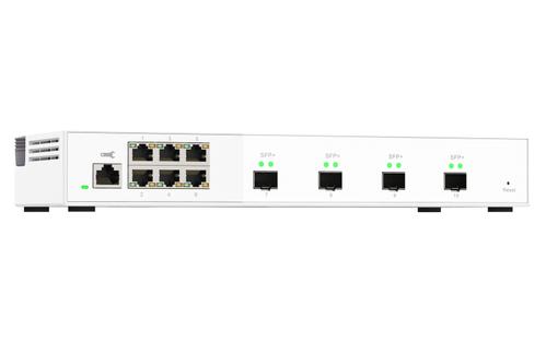 QNAP P QSW-M2106-4S - Switch - Managed - 6 x 2.5GBase-T + 4 x 10Gb Ethernet SFP+ - desktop (QSW-M2106-4S)