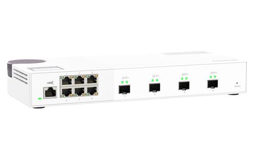 QNAP P QSW-M2106-4S - Switch - Managed - 6 x 2.5GBase-T + 4 x 10Gb Ethernet SFP+ - desktop (QSW-M2106-4S)