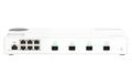 QNAP P QSW-M2106-4S - Switch - Managed - 6 x 2.5GBase-T + 4 x 10Gb Ethernet SFP+ - desktop (QSW-M2106-4S)