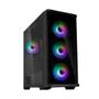 ZALMAN Z10 DUO - Mid tower - ATX - sidepanel med vindue (hærdet glas) - ingen strømforsyning (ATX12V) - USB/Lyd