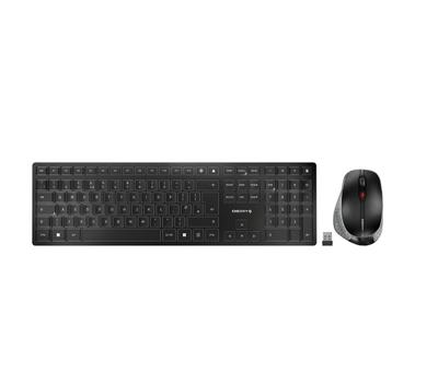 CHERRY DW9500 SLIM WRLS DT UK BLACK UK-ENGLISH - BLACK WRLS (JD-9500GB-2)