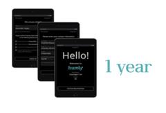 HUMLY Visitor License | 1Ã¥r |