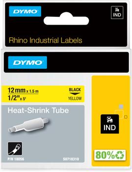 DYMO RP Shrinktube 12mm  Yellow (S0718310)