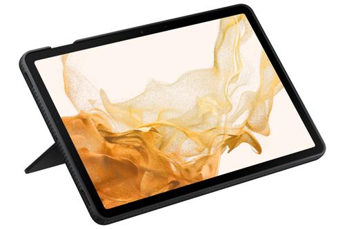 SAMSUNG Galaxy Tab S8 Deksel (gjennomsiktig) Robust deksel med stativfunksjon (EF-RX700CBEGWW)