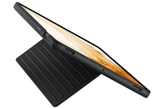 SAMSUNG Galaxy Tab S8 Protective Standing Skal (svart) Robust skydd med stativfunktion (EF-RX700CBEGWW)