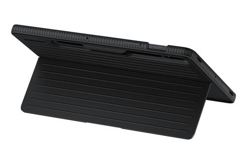 SAMSUNG Galaxy Tab S8 Deksel (gjennomsiktig) Robust deksel med stativfunksjon (EF-RX700CBEGWW)