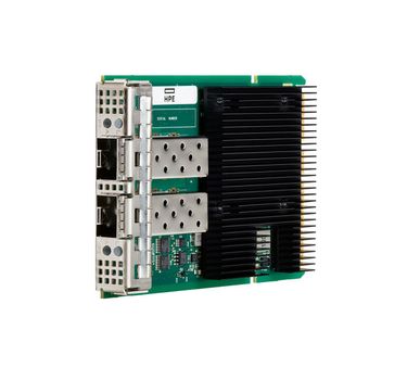 Hewlett Packard Enterprise Broadcom BCM57414 - Network adapter - OCP 3.0 - Gigabit Ethernet / 10Gb Ethernet / 25Gb Ethernet SFP28 x 2 - for ProLiant DL325 Gen10, DL345 Gen10, DL360 Gen10, DL380 Gen10, DX360 Gen10, XL220n Gen10 (P10115-B21)