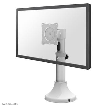 Neomounts by Newstar FPMA-D025SILVER Desk Mount for Flatscreens 10-30inch 12kg pivot VESA 75x75 or 100x100mm tilt rotatable silver (FPMA-D025SILVER)