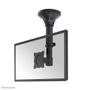 Neomounts by Newstar FPMA-C025BLACK Ceiling Mount for flatscreens 10-30inch 1 pivot max 12kg VESA 75x75 or 100x100mm black