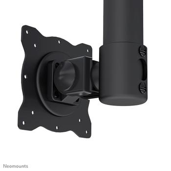Neomounts by Newstar NEOMOUNTS FPMA-C025BLACK Ceiling Mount for flatscreens 10-30inch 1 pivot max 12kg VESA 75x75 or 100x100mm black (FPMA-C025BLACK)
