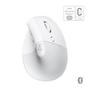 LOGITECH LIFT FOR MAC VERTICAL ERGOMOUSE OFF-WHITE/PALE GREY - EMEA WRLS