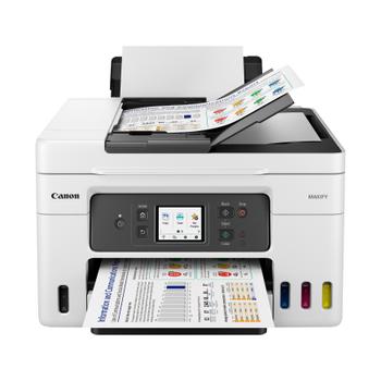 CANON MAXIFY GX4050 Refillable MegaTank Inkjet Multifunction Printer A4 Mono 18ipm Color 13ipm up to 600x1200dpi (5779C006)