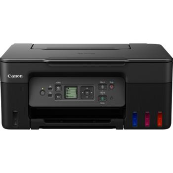 CANON PIXMA G3570 - Multifunktionsprinter - farve - blækprinter - kan genopfyldes - Legal (216 x 356 mm) (original) - A4/Legal (medie) - op til 11 ipm (udskriver) - 100 ark - USB 2.0, Wi-Fi(ac) - sort (5805C006)