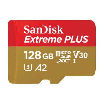 SANDISK Ext PLUS microSDXC 128GB+SD 200MB/s (SDSQXBD-128G-GN6MA)