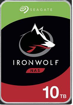 Seagate IronWolf ST10000VN000 - harddisk - 10 TB - SATA 6Gb/s (ST10000VN000)