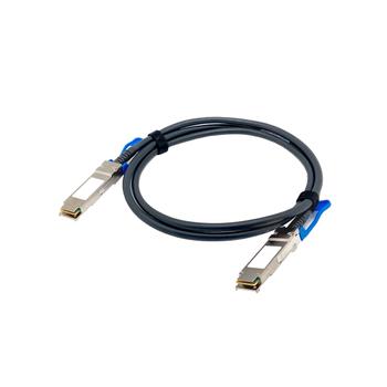QNAP P - 100GBase direct attach cable - QSFP28 (M) to QSFP28 (M) - 1.5 m (CAB-DAC15M-Q28)