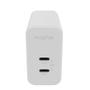 MOPHIE WALL ADAPTER DUAL USB-C PD 67W GAN WHITE ACCS