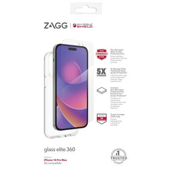 ZAGG / INVISIBLESHIELD / INVISIBLESHIELD INVISIBLESHIELD GLASS ELITE + CASE BUNDLE IPHONE 14 PRO MAX ACCS (200510207)