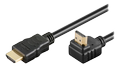 GOOBAY Series 1.4 High Speed HDMI90° Cable with