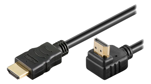 GOOBAY Series 1.4 High Speed HDMI90° Cable with (31918)