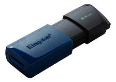 KINGSTON 64GB USB3.2 Gen 1 DataTraveler Exodia M (Black + Blue)