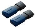 KINGSTON 64GB DT EXODIA M USB3.2 GEN 1 29 (BLACK + BLUE) 2 PIECES EXT