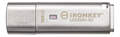 KINGSTON 128GB USB 3.2 IRONKEY LOCKER+50 AES USB W/256BIT ENCRYPTION EXT